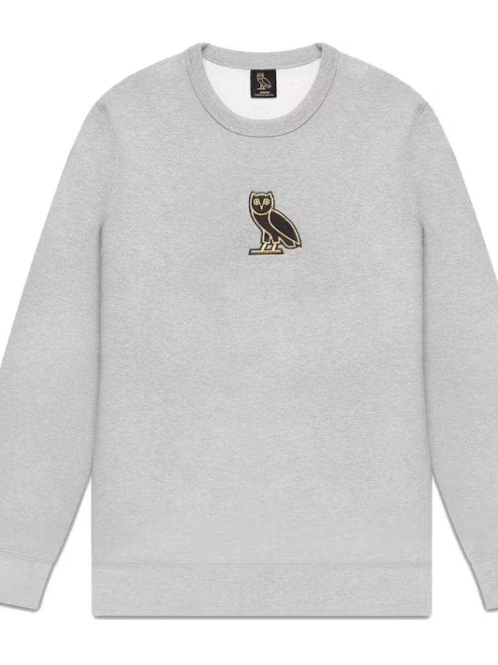 OVO Classic Crewneck Sweatshirt - Size S - Rose Pink